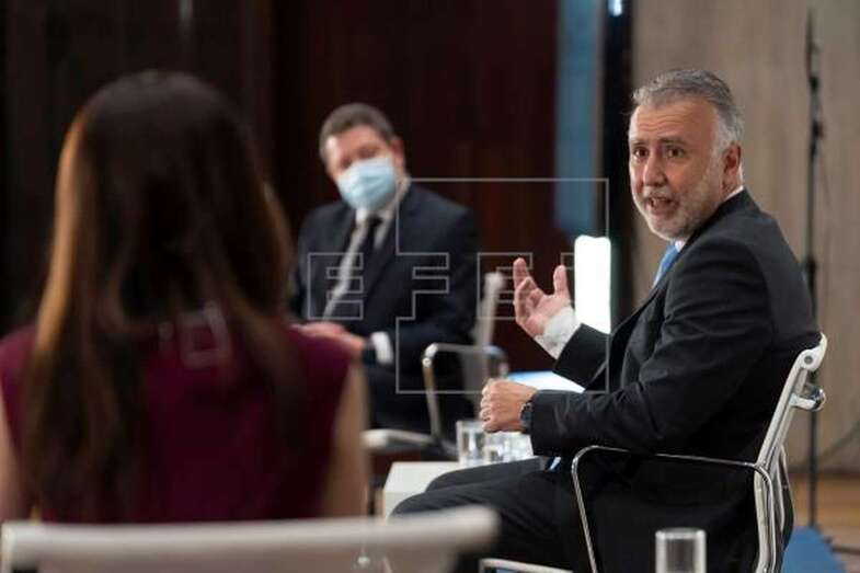 El presidente de Canarias, Ángel Víctor Torres / EFE Miguel Barreto